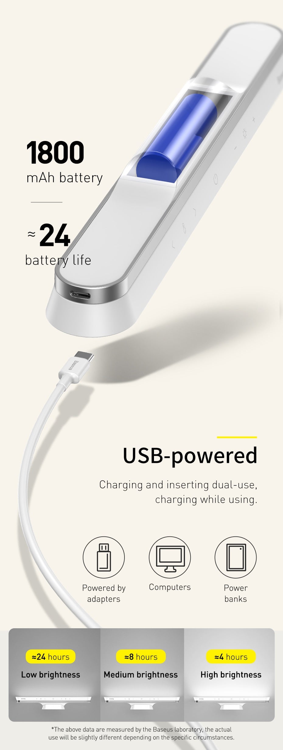 Chargeable Magnetic Desk Lamp